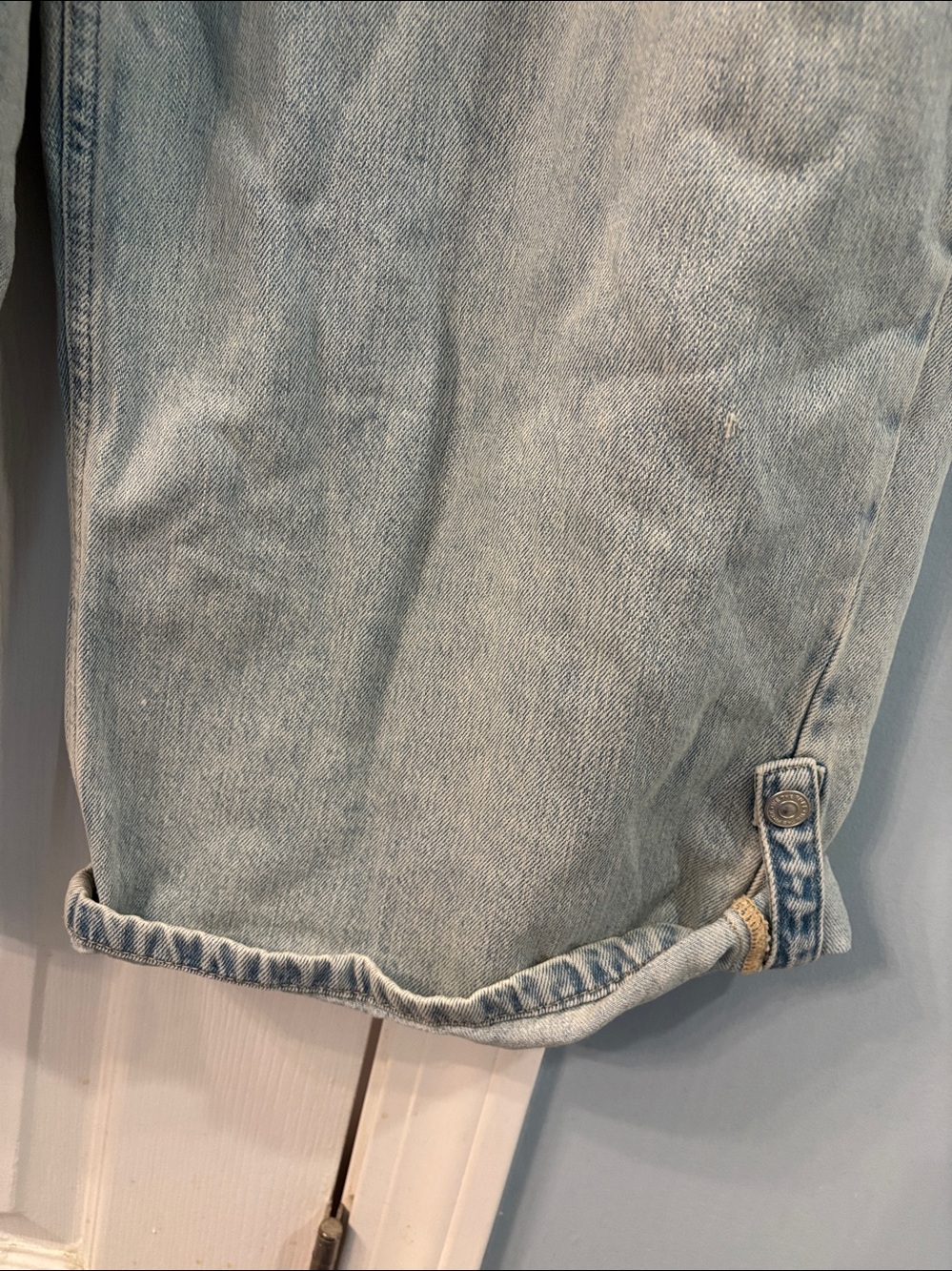 We The Free La Vida Pull On Jeans in Bleached, XL, NWT - Picture 8 of 13